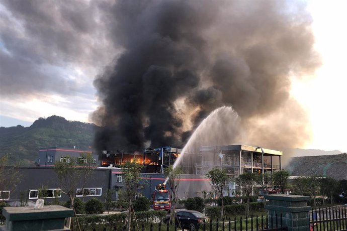 Se registra una explosión en una planta química en la provincia suroccidental china de Sichuan