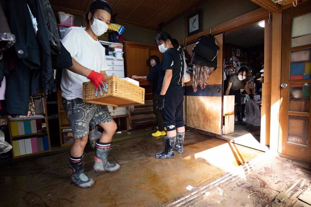 El tifón 'Hagibis' provoca inundaciones y destrozos en miles de viviendas en Japón. 