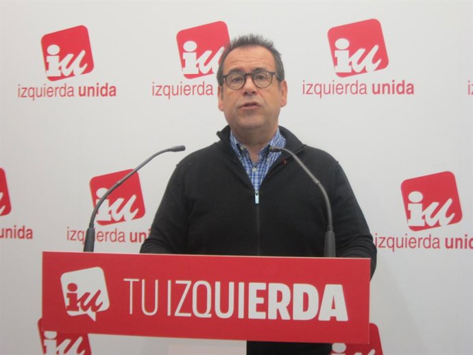 El coordinador regional de IU, Juan Ramón Crespo.