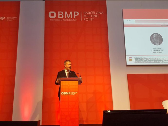 El primer teniente de alcalde de Barcelona, Jaume Collboni (PSC)