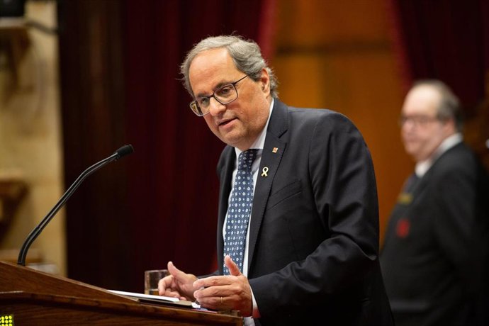 TC advierte por primera vez a Torra de que puede incurrir en responsabilidad pen