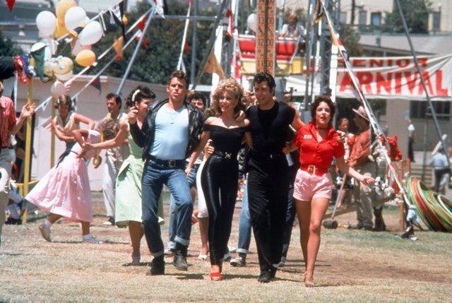 Imagen de la película musical Grease