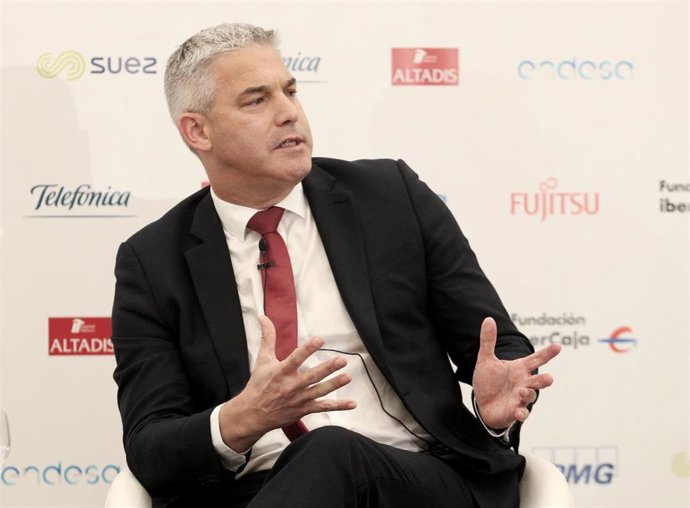 El ministro británico para el Brexit, Stephen Barclay, durante los Desayunos Informativos de Europa Press en Madrid (España) el jueves 19 de septiembre de 2019.
