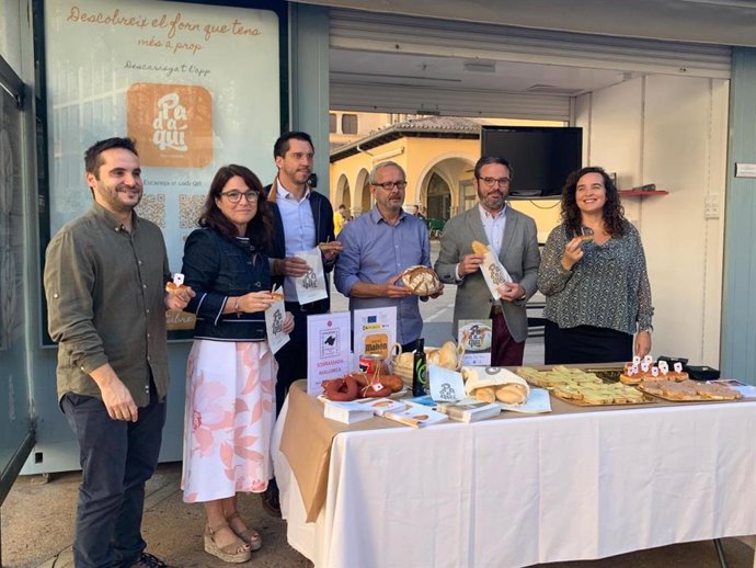 Degustació de 'Pa d'aquí' i roda de premsa de presentació d'una nova APP sobre forns de Balears