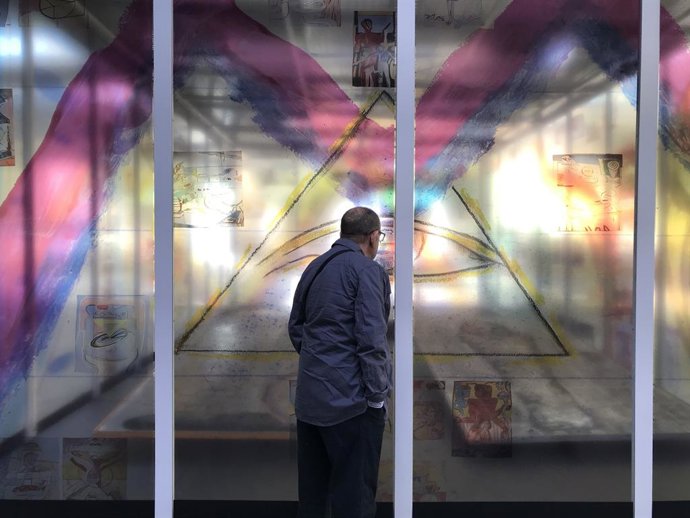 Exposición 'Moreatón' de José Morea en el Cubo del MuVIM de Valncia