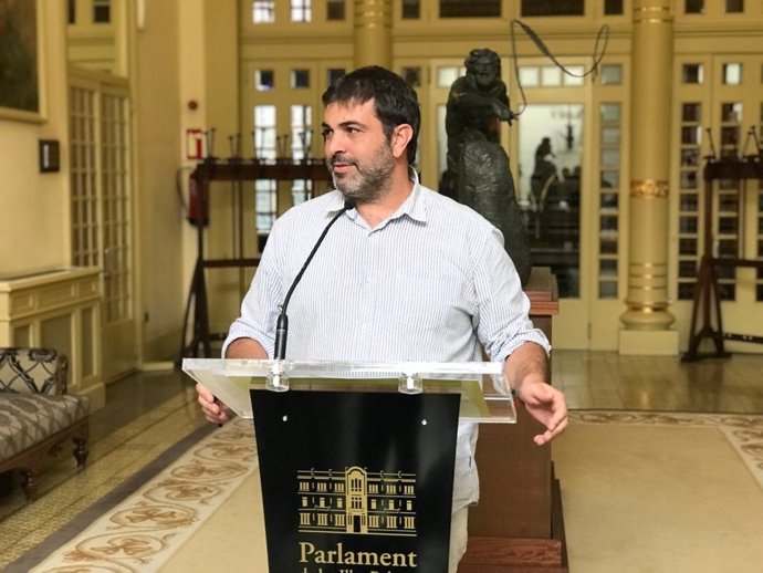 El diputado de MÉS per Mallorca en el Parlament de Baleares, Josep Ferr.