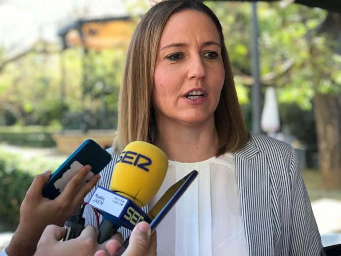 La candidata de Cs-Jaén Marián Adán en una imagen de archivo.