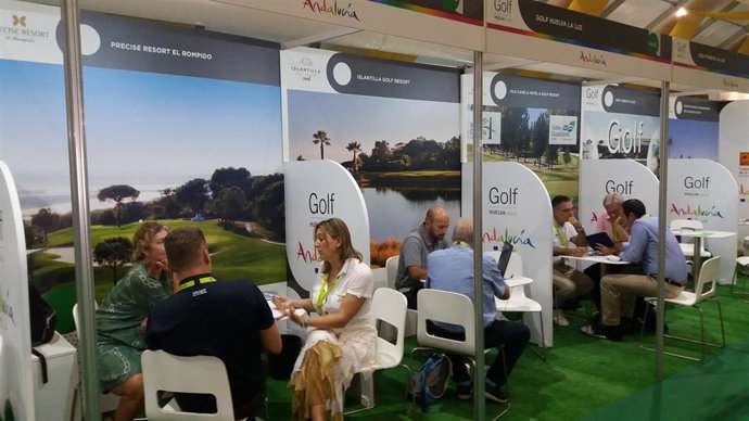 Feria del sector golf en Marrakech.