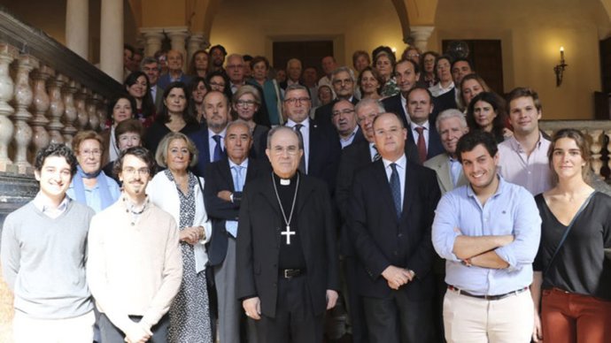 El arzobispo de Sevilla, Juan José Asenjo, este miércoles