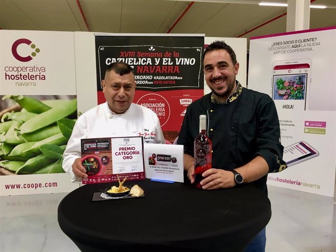 Ganadores del la XVIII Semana de la Cazuelica y el Vino D.O. Navarra