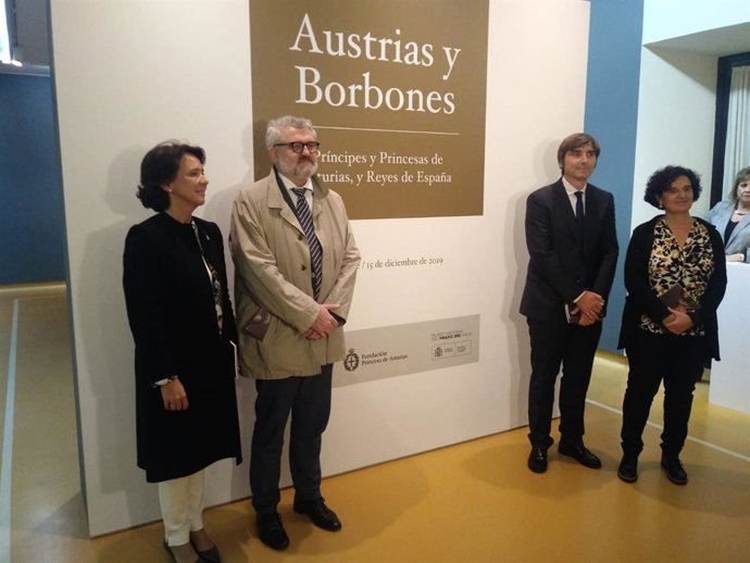 Teresa Sanjurjo,  Miguel Falomir, Alfonso Palacio y Berta Piñán.
