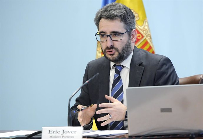 El ministre portaveu del Govern d'Andorra, ric Jover