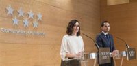 Ayuso y Aguado trasladan "todo" su apoyo al cámara de Telemadrid agredido en Cataluña