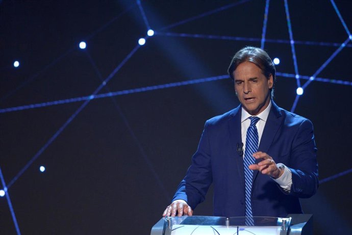 El candidato por el Partido Nacional en las elecciones de Uruguay 2019, Luis Lacalle Pou.