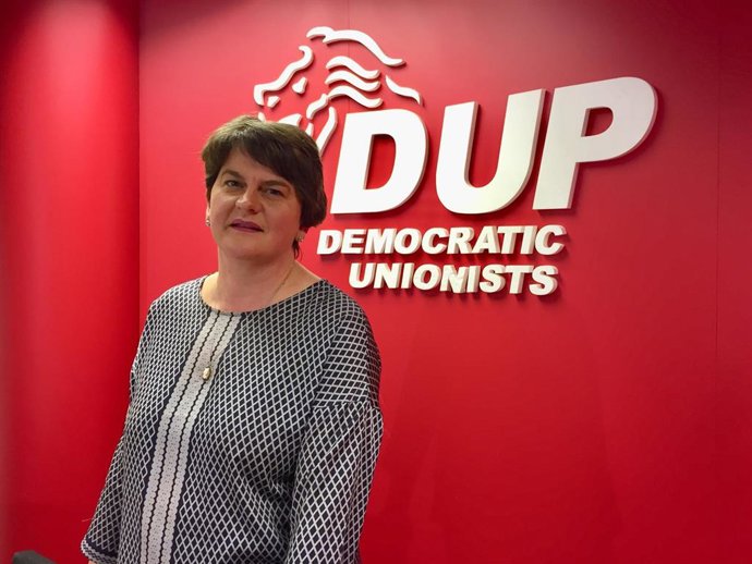 La líder del DUP, Arlene Foster