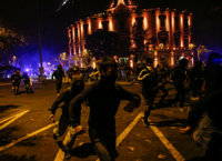 Así te hemos contado la quinta noche de disturbios en Cataluña