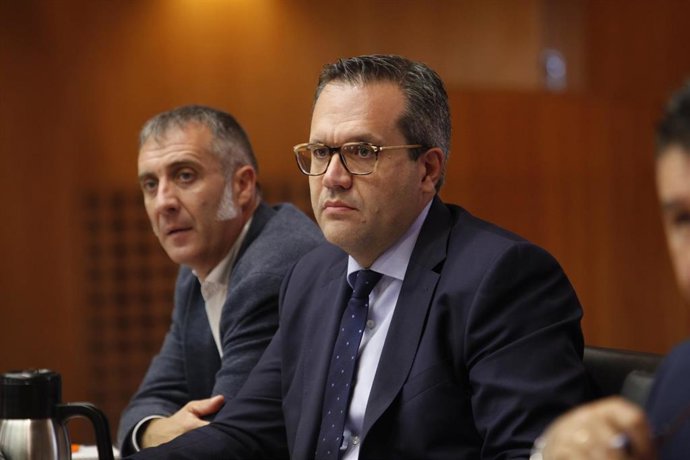 Ramiro Dominguez y Carlos Ortas, diputados de Cs en las Cortes de Aragón