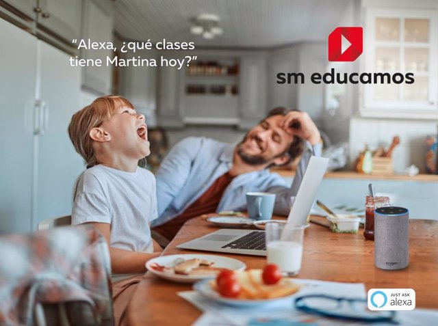 COMUNICADO: SM Educamos se integra en Alexa para mejorar el acceso de las familias al día a día escolar