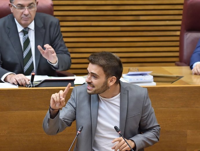 El síndic de Compromís en Les Corts Valencianes, Fran Ferri