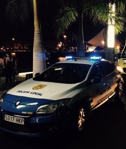Coche de Policía Local de Las Palmas de Gran Canaria