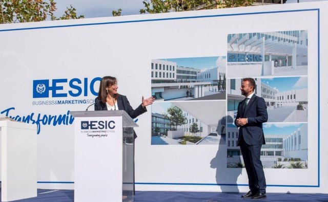 ESIC coloca la primera prieda de su nueva Business School en Pozuelo de Alarcón