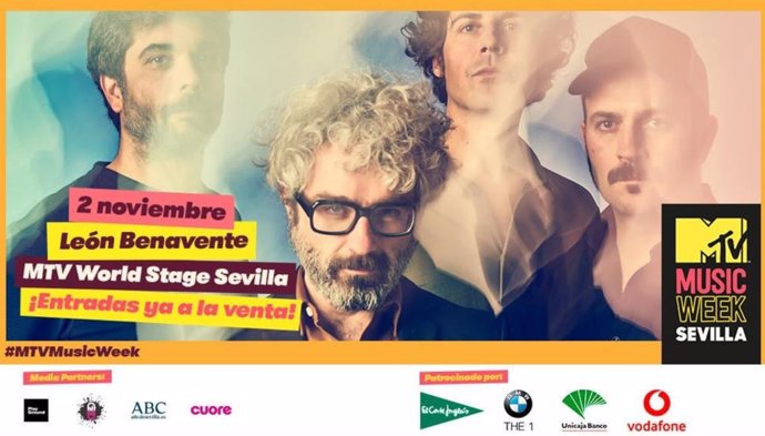León Benavente se suma a Green Day en el MTV World Stage Sevilla