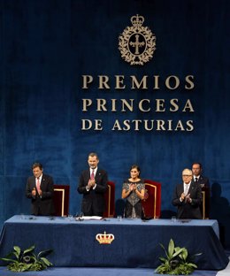 Ceremonia de entrega de los Premios Princesa de Asturias.