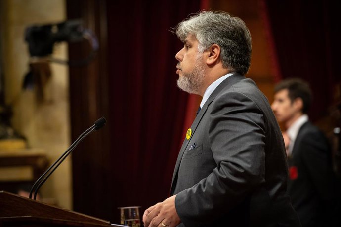 Albert Batet (JxCat) intervé en el Parlament de Catalunya