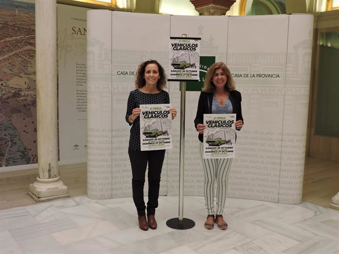 Presentación de la II Feria de Vehículos Clásicos de Benacazón
