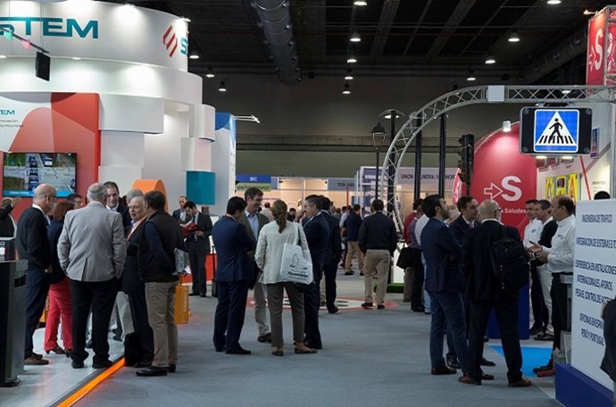 La Feria Internacional de Movilidad segura y sostenible Trafic 2019 durante su XVI edición en Ifema, Madrid.