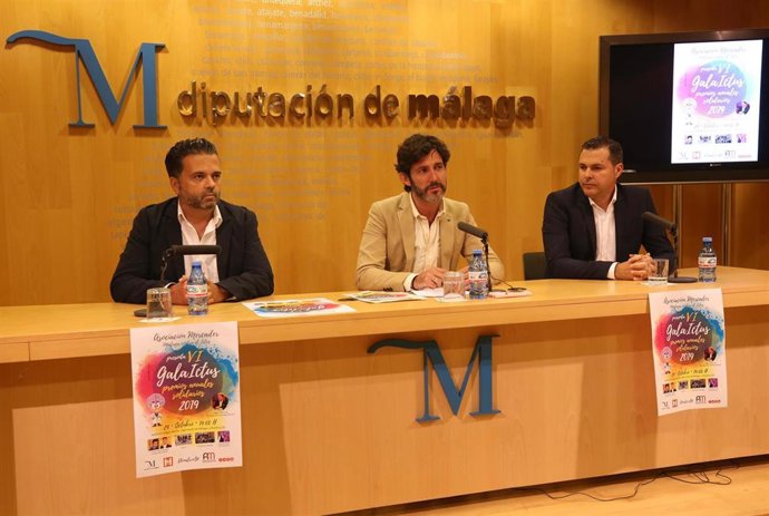 Presentación de la Gala solidaria contra el ictus de la asociación Mercader y la Diputación de Málaga