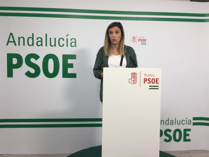 La parlamentaria andaluza por el PSOE de Huelva, María Márquez.