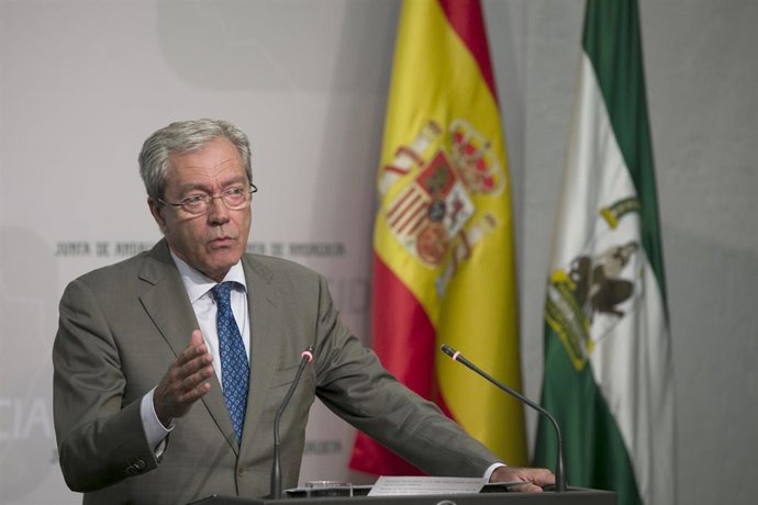 El consejero de Economía, Conocimiento, Empresas y Universidad, Rogelio Velasco, en una imagen de archivo.