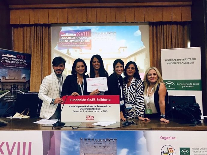 Premio a enfermeras del Hospital Macarena en el Congreso Nacional de Otorrinolaringología