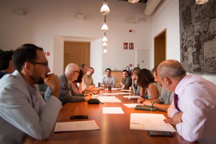 Primera reunión del Consejo Municipal de Comercio de Palma de la legislatura