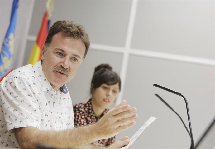 El concejal de Movilidad en Valncia y presidente de la EMT, Giuseppe Grezzi, en una imagen reciente. 