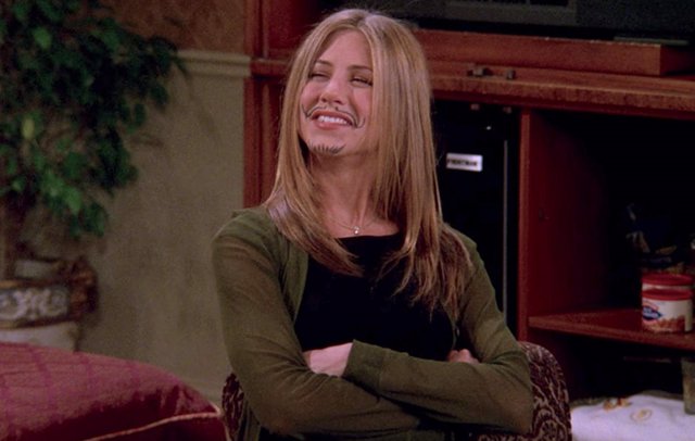 Jennifer Aniston es Rachel en Friends