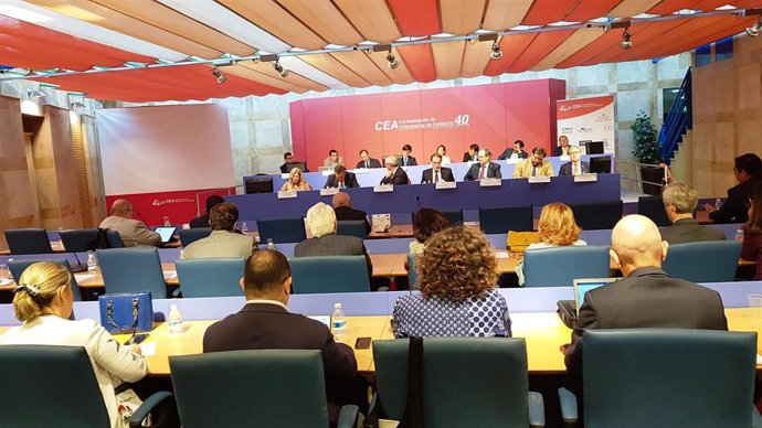 Reunión de la Junta Directiva de la Confederación de Empresarios de Andalucía (CEA).