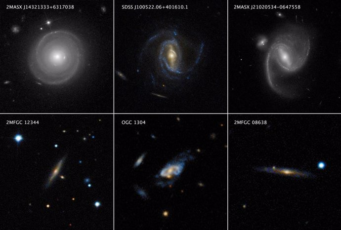 Miden velocidades vertiginosas en las galaxias espirales más masivas