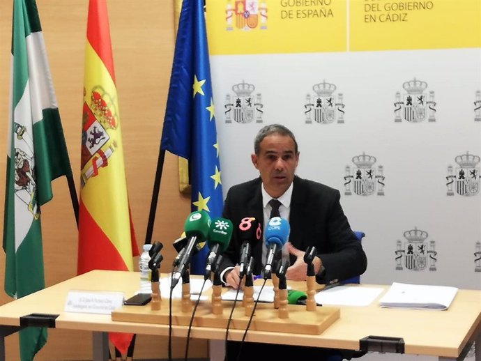 El subdelegado del Gobierno en Cádiz, José Pacheco