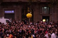 Miles de manifestantes se concentran en una Olimpiada Popular en Barcelona convocados por CDR