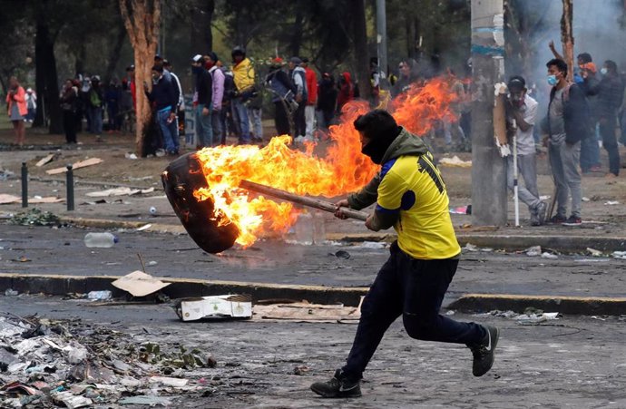 Protestas contra el Gobierno de Lenín Moreno en Quito