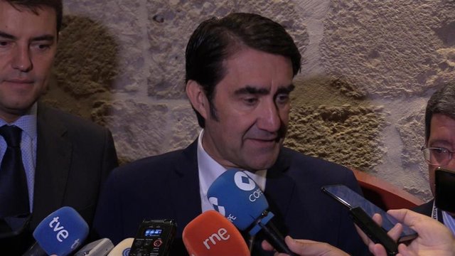 El consejero de Fomento y Medio Ambiente, Juan Carlos Suárez-Quiñones.