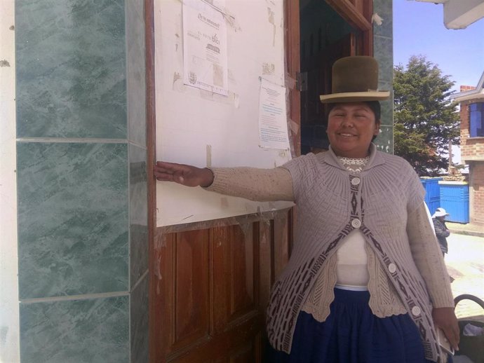 Bertha Quispe, Alcaldesa De Collana, Bolivia