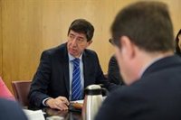 Marín contrapone la "actitud responsable" de Vox con el Presupuesto "al no por el no" de PSOE-A y Adelante