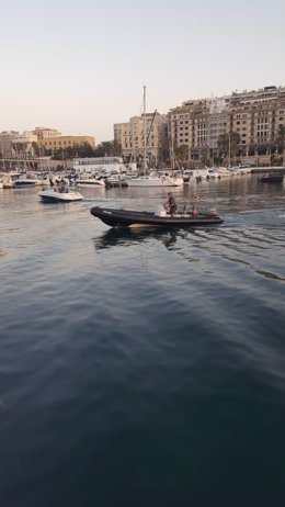 Embarcación de la Guardia Civil en Ceuta, en una imagen de archivo