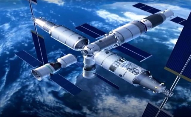 Futura estación espacial china Tianhe