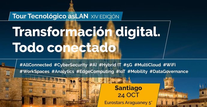 El tour tecnológico ASLAN 2019 compartirá en Santiago experiencias de transforma
