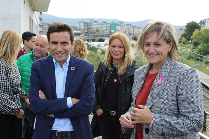 Pedro Casares, María Jesús Calva y Esther Bolado