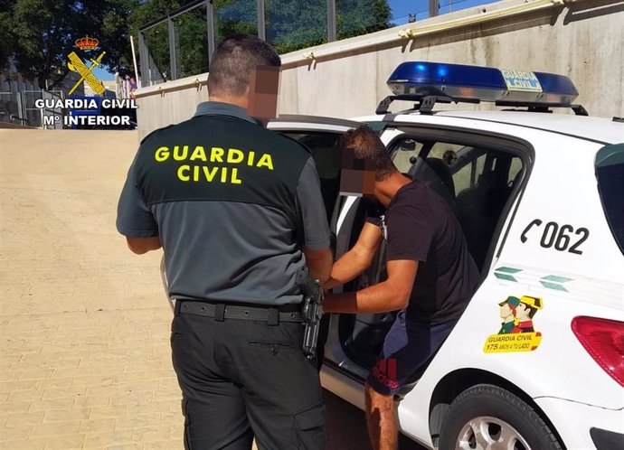 Guardia Civil detiene a un presunto atracador en Sangonera
